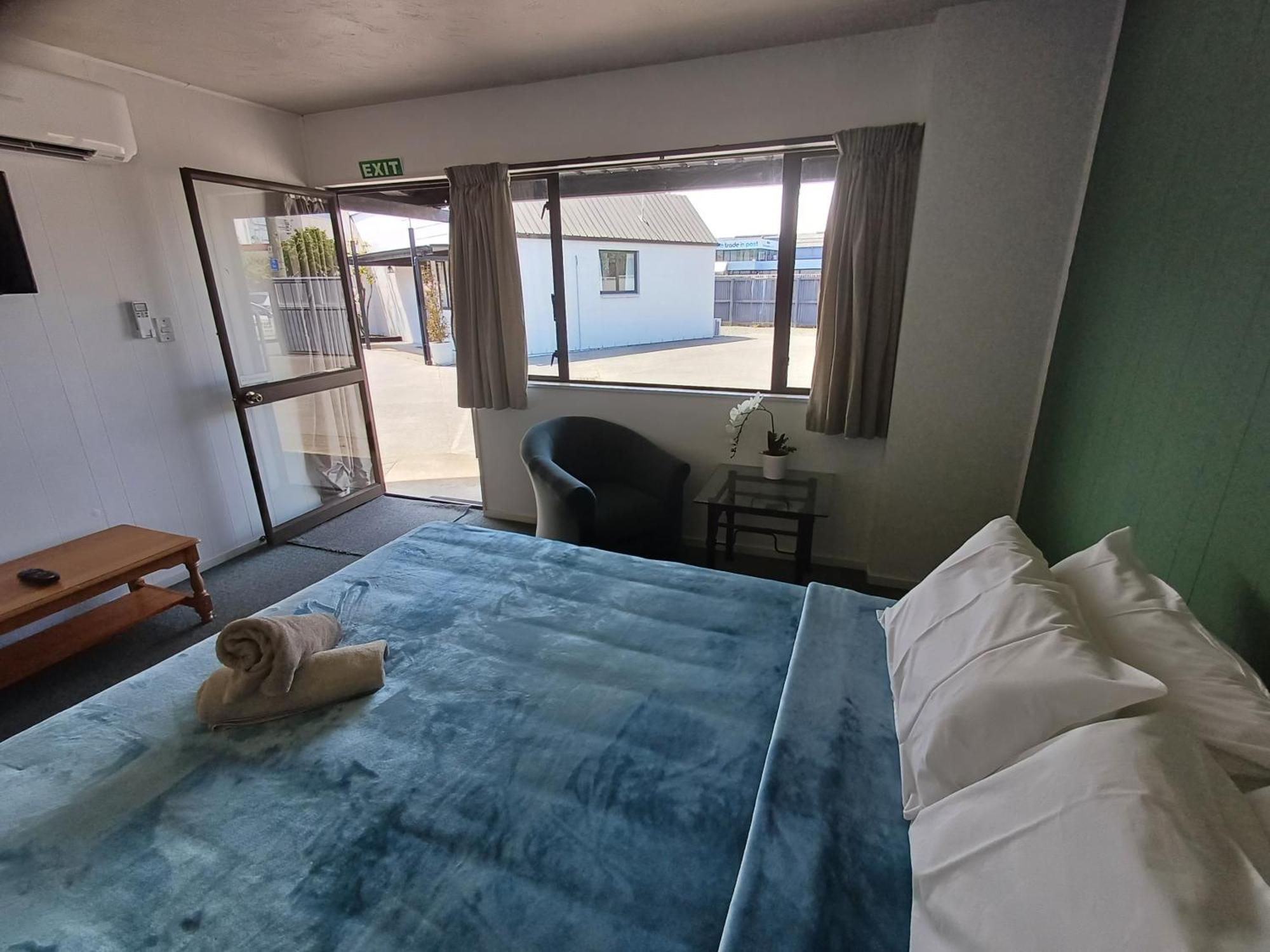 Gothic Heights Motel Christchurch Rom bilde